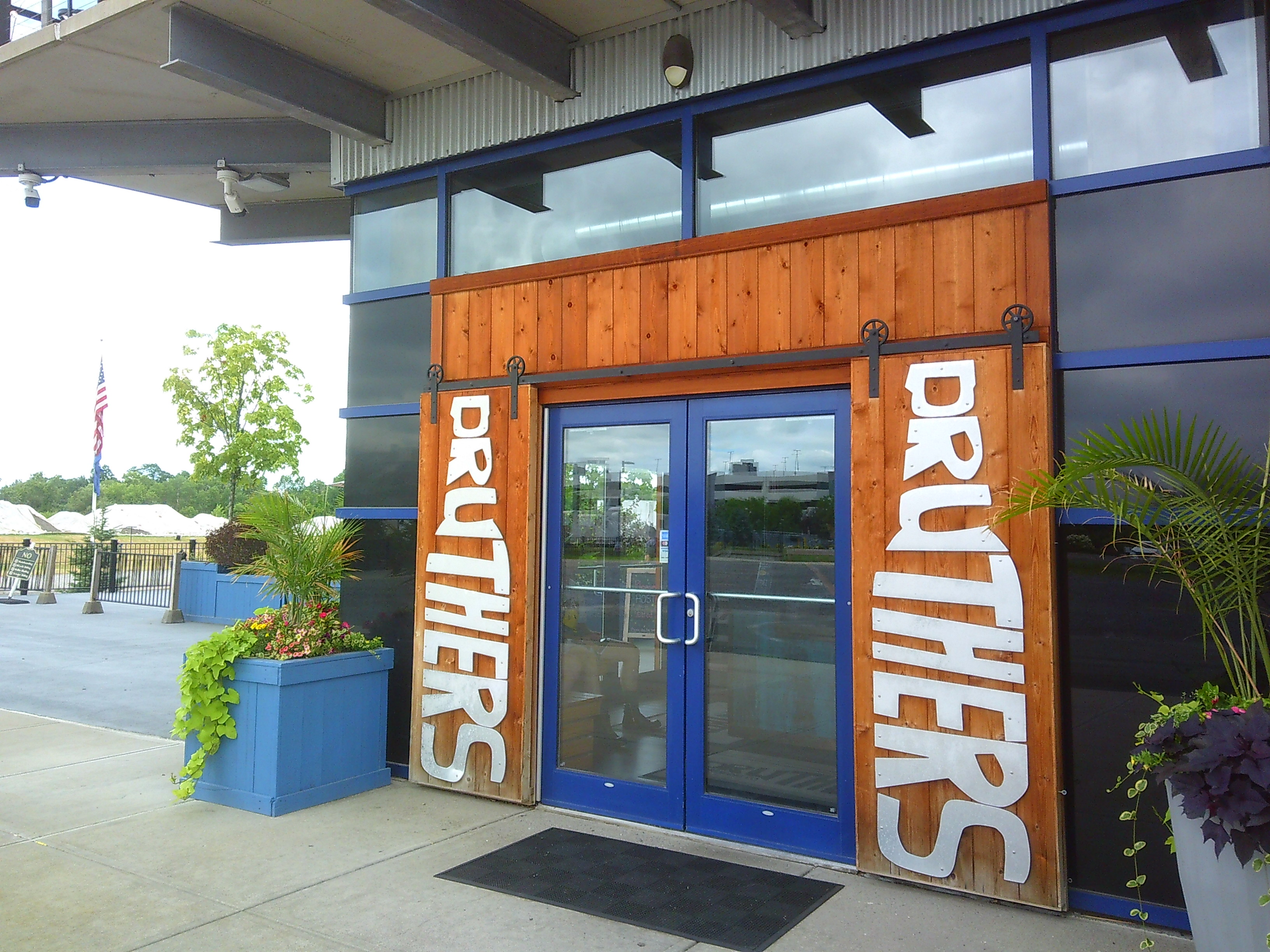 Photo of the front of a building that says Druthers